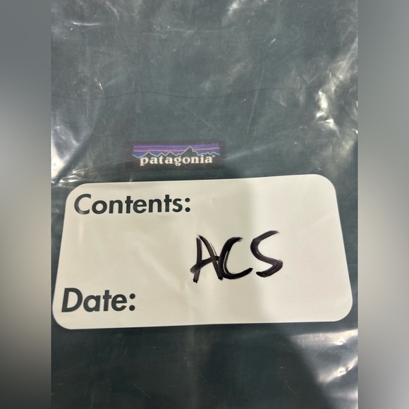 Patagonia Men's XXL Boulder Fork Rain Jacket Wetland Blue Teal NWT Waterproof - Picture 9 of 9